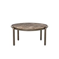 Eleonora Salontafel Silke klein - brons/Emperador marmer