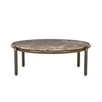 Eleonora Salontafel Silke groot - brons/Emperador marmer