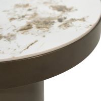 Eleonora Salontafel Danilo - brons/keramiek