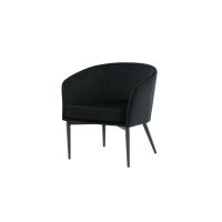 Svea Liro fauteuil - zwart