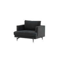 Svea Ruma fauteuil - zwart