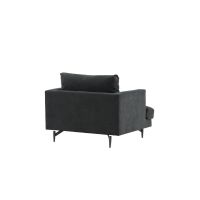 Svea Ruma fauteuil - zwart