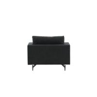 Svea Ruma fauteuil - zwart