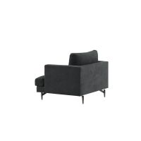 Svea Ruma fauteuil - zwart