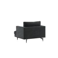 Svea Ruma fauteuil - zwart