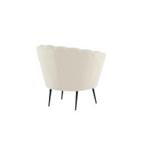 Svea Rano fauteuil - teddy - wit