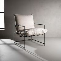Svea Mera fauteuil - linnen - beige | Showroommodel