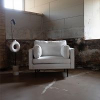 Svea Kora fauteuil - licht beige