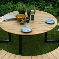 Arezzo picknickset rond van het woonmerk Les