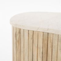 Eleonora Salontafel Kira klein - wit