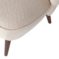 Woood Sara fauteuil boucle 
