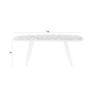 Puur Brianna bench - hout