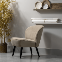 Woood Sara fauteuil velvet