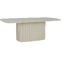 Tower Living Corbetta eettafel - 220 cm - beige