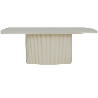 Tower Living Corbetta eettafel - 220 cm - beige