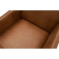 Woood Fauteuil Statement Met Arm Eco Leer