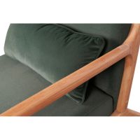 Woood Fauteuil Mark Fluweel