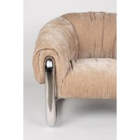 Dutchbone Marly fauteuil - bruin
