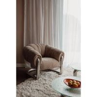 Dutchbone Marly fauteuil - bruin