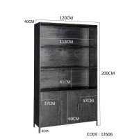 Livingfurn Kala wandkast open 120 cm