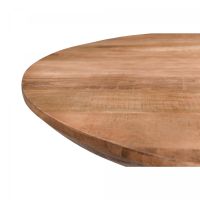 Livingfurn Jesper ovale eettafel - 210 cm - mangohout - naturel | Showroommodel
