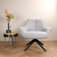 DS4U Miron draaifauteuil - grijs