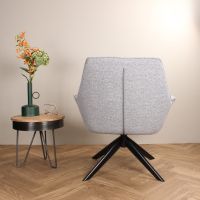 DS4U Miron draaifauteuil - grijs