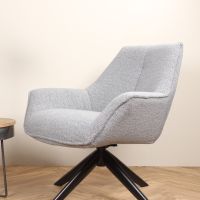 DS4U Miron draaifauteuil - grijs
