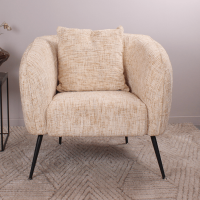 DS4U Olan fauteuil - lichtbruin