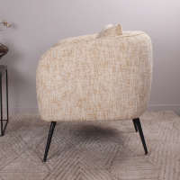 DS4U Olan fauteuil - lichtbruin