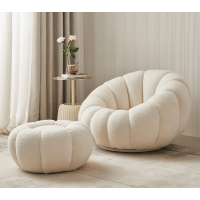 Olivia fauteuil set teddy wit van het woonmerk DS4U
