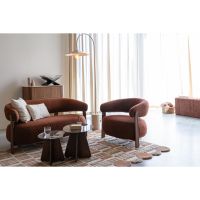 Puur Rena fauteuil - bruin