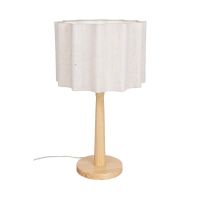 Dutchbone Scallop tafellamp - wit