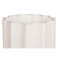 Dutchbone Scallop tafellamp - wit