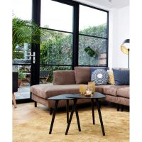 Woood Nila bijzettafel zwart | set van 2