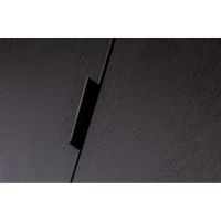 Woood Silas hoge kast essen blacknight 210x60x36cm