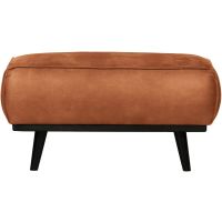 Woood Hocker Statement Eco Leer 80x55 Cm