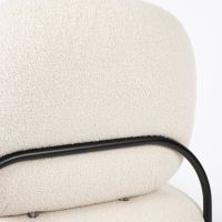 Puur Tamara fauteuil teddy - ivoor