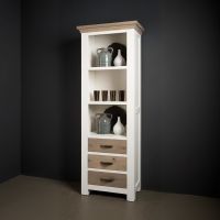 Tower Living Parma boekenkast - 70 cm - wit