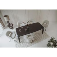 Tower Living Ronta eettafel - 220 cm - bruin