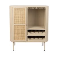 Puur Michella wijnkast - beige