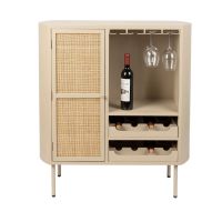 Puur Michella wijnkast - beige