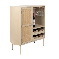 Puur Michella wijnkast - beige