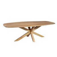 Starfurn Eettafel Nina Deens ovaal 240 cm - naturel