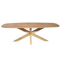 Starfurn Eettafel Nina Deens ovaal 240 cm - naturel