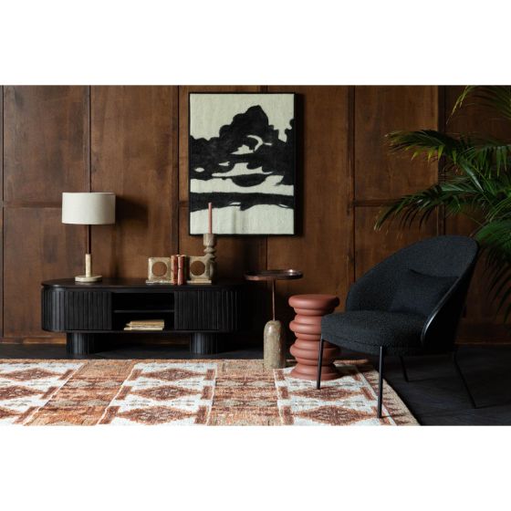 Maron vloerkleed 200x300 cm - bruin/beige