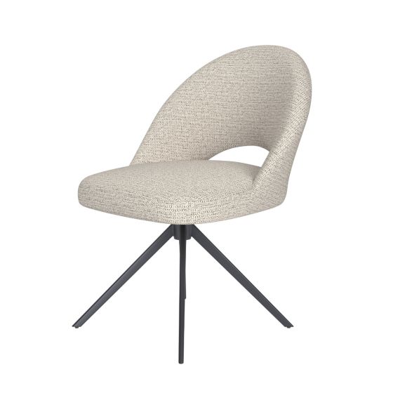 Misty draaistoel metaal