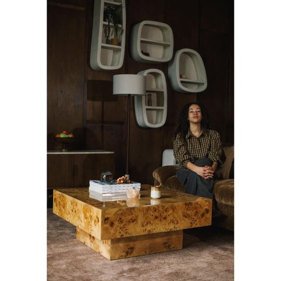 Quinn salontafel - naturel/bruin