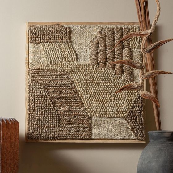 Speck wanddoek - 60x60cm