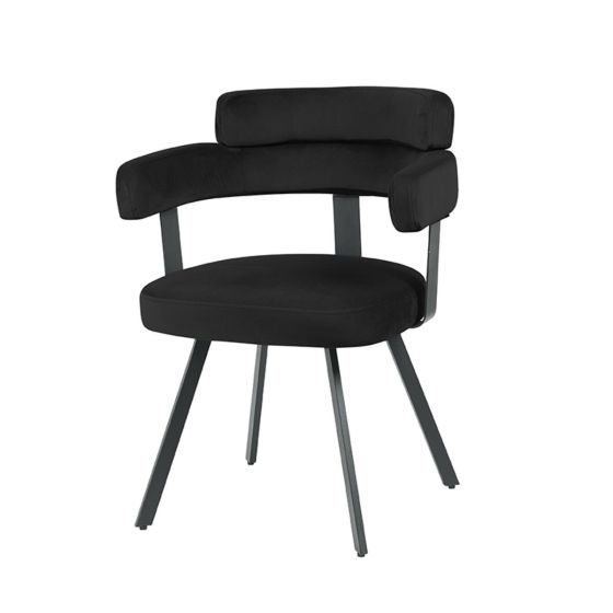 Bardio eetkamerstoel velvet